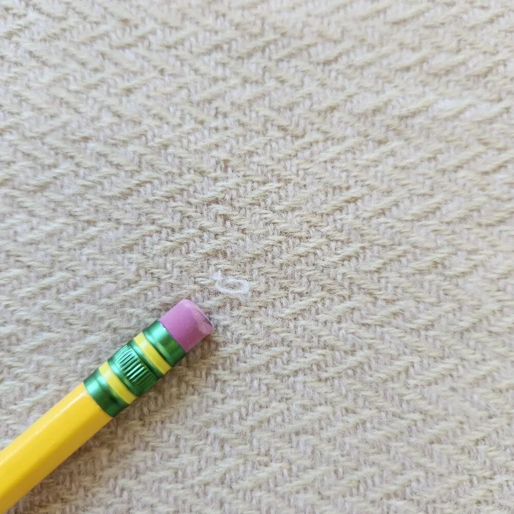 Massini Ombre Ruana One Size Beige Taupe Wrap Shawl Fall Winter Boho Prairie - Picture 11 of 11